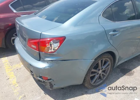 2008 Lexus Is 250 z USA, uszkodzony, nr VIN JTHBK262485079516